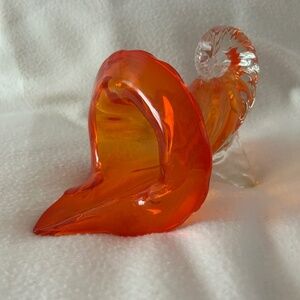 Art Glass Cornucopia/Horn of Plenty MCM 1950s